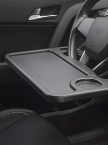 Car Steering Wheel Storage Table - Black - View 7