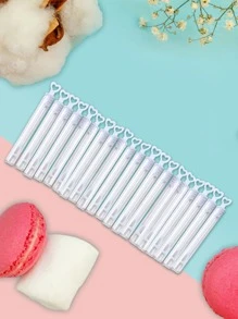 20 Ống Bong Bóng Mini Màu Trắng (Không Bao Gồm Chất Lỏng Bong Bóng) Quà Tặng Đám Cưới Cho Khách Tiệc Sinh Nhật Trang Trí Chai Xà Phòng Bong Bóng Yêu Thích - trắng - Xem 6