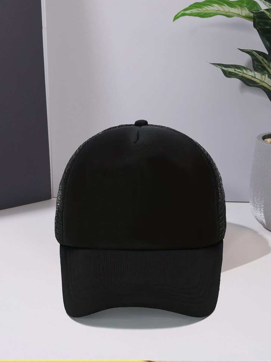 1 chiếc Mũ tài xế xe tải thời trang dành cho người lớn Mũ bóng chày Mũ bóng chày Quà tặng Mũ dành cho nam - màu đen - Xem 1