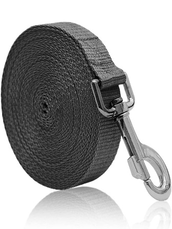 10英尺長款狗訓練牽引繩,合適適用於大,中等和小型犬,完美適用於訓練,後院,野營或者玩