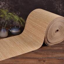 1 pieza Estera tejida de bambú de 40 cm * 1 m para decoración de mesa de té, mejor regalo - Café integral - Ver 1