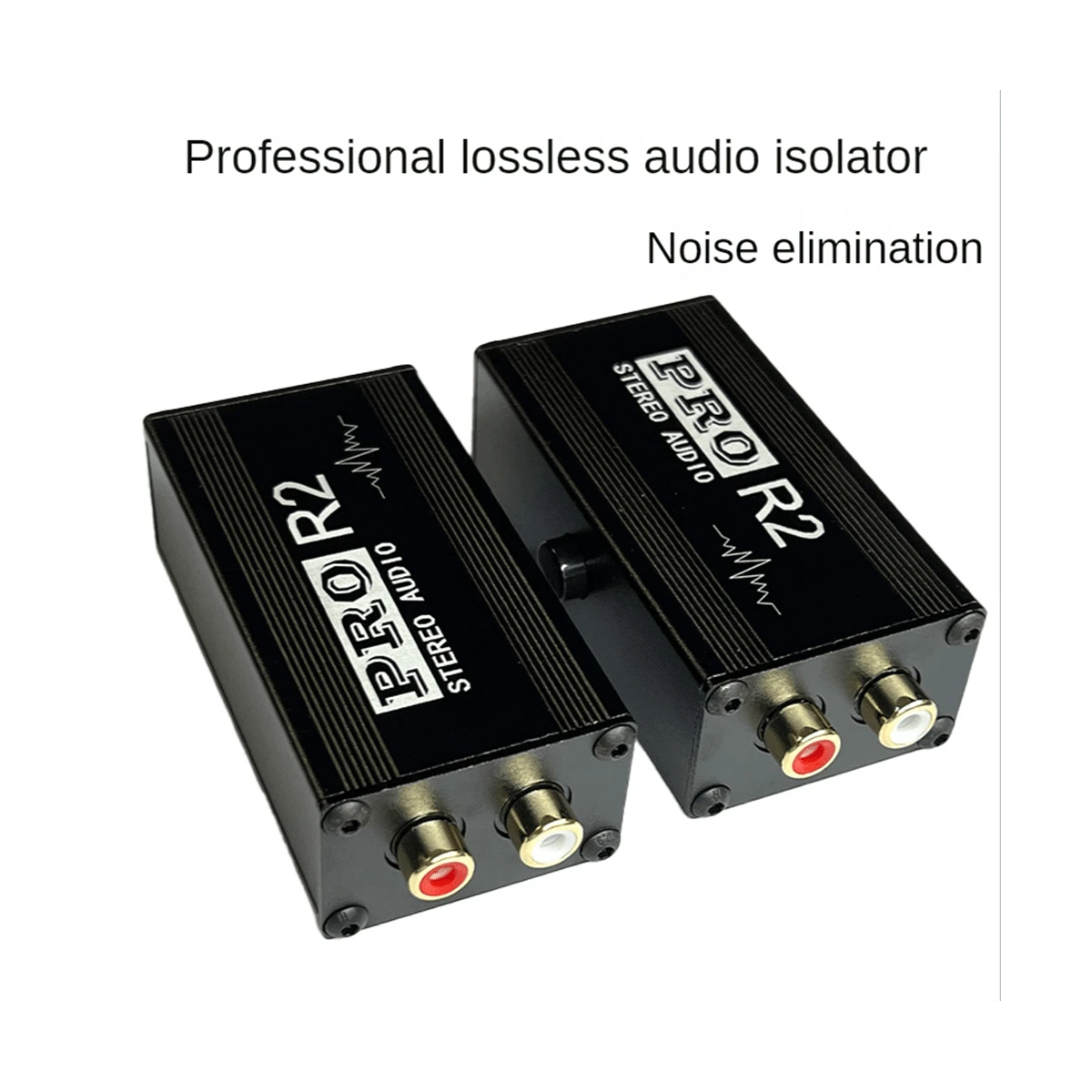 Ground Loop Audio Isolator Noise Filter RCA Noise Reducer for PC