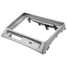 Car Radio Fascia for Toyota Vios 2003-2007 DVD Stereo Frame Plate Adapter Mounting Dash Installation Bezel Trim Kit B - 銀色 - 查看 2