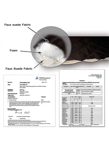 1pc Waterproof Plaid Sofa Cushion Cover For Dogs, Furniture Protector - Grey - View 5