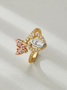 Có thể điều chỉnh Loại bướm Nhẫn - Hồng - Xem 1