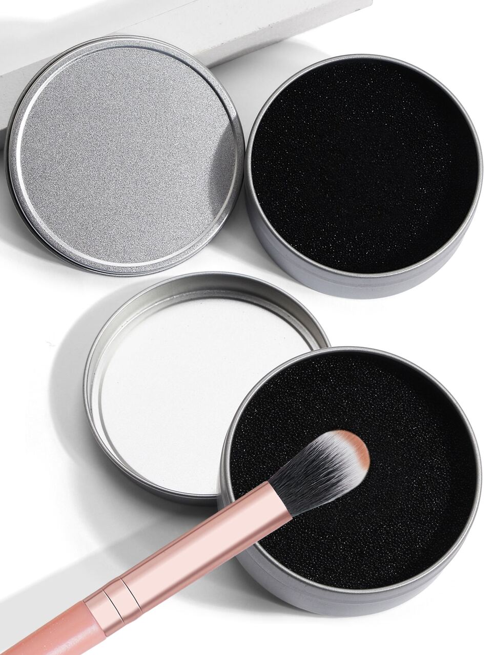 MAANGE 2pcs Makeup Brush Cleaner, Convenient For Daily Use, Makeup Brush Cleaning Tool