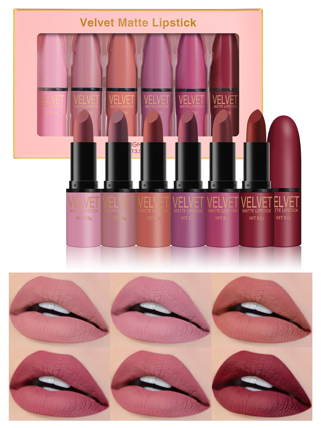 LANGMANNI أحمر الشفاة