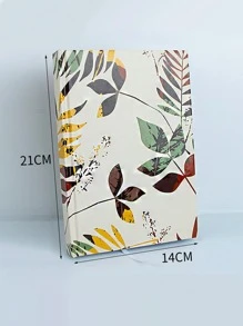 1本精美歐美藝術風格的文具學生筆記本,適用於日記和筆記 - 彩色 - 查看 2