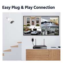 SANNCE 8CH Wireless NVR CCTV System 3MP IP Camera WIFI Audio Recording IR Night Vison CCTV Home Security Camera Surveillance Kit With NO Hard Drive Disk/1T /2T Hard Drive Disk. - SU-N48WHE0-V1-74GL-P-OP - View 8
