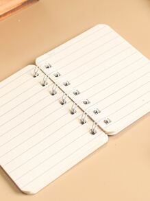 MOKA Scenic Ins Painting Cute Cartoon A7 Memo Pad Notebook, Single Random Design,School Supplies,Back To School - Multicolor - View 4