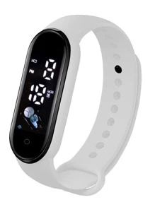 2pcs Cartoon Astronaut Pattern Led Children's Watches - Multicolor - View 2