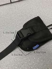 P＆D 斜挎包男款 18L 單肩信差包14英吋戶外男女運動款大學生 防水