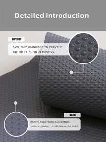 Peva Home Use Waterproof Refrigerator Mat, Kitchen Oil-Proof Drawer/Shoe Cabinet/Damp-Proof/Skid-Proof Mat, Heat Insulation Cup/Mat, Cabinet /Wardrobe Dustproof Mat, 45*29cm, 3pcs/Set ,Dehumidifier For Home