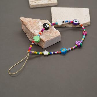 1 hebra Cuenta DIY creativo con corazón & uva adorno para mujeres para la fabricación de joyas de bricolaje