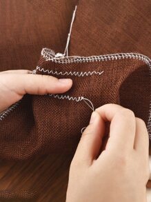 1 Bộ/6 Cuộn Chỉ May Gia Đình 402 Nhiều Màu Đường Chỉ May - Hồng - Xem 4