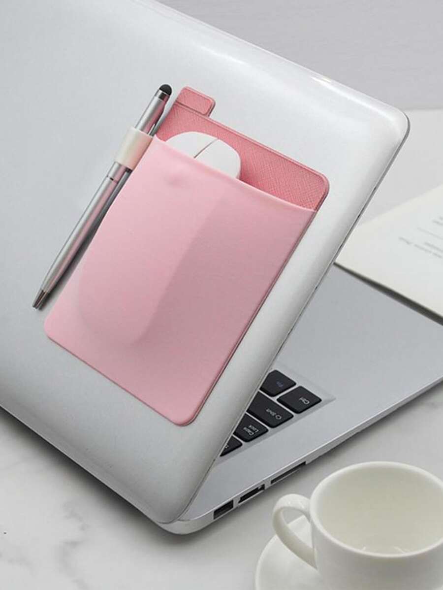 1 Miếng Keo dán tranh sơn dầu Máy tính xách tay Chuột Cái túi - Hồng - Xem 1