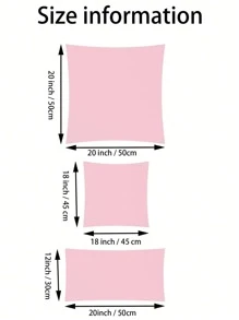 1入組幾何圖案枕套 - 黑與白 - 查看 5