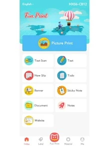 迷你口袋保暖打印機BT手機相片標籤印刷機器貼紙便攜保暖印花 - 藍色 - 查看 9
