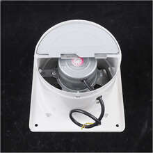 6" Kitchen Duct Fan Exhaust Fan Ventilation Smoke Fume Extractor Blower Fan - White - View 4