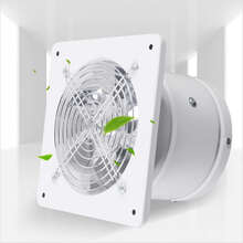 6" Kitchen Duct Fan Exhaust Fan Ventilation Smoke Fume Extractor Blower Fan - White - View 9