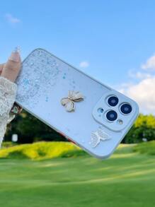 Trang trí Bướm Chống rơi Ốp lưng & bao da điện thoại - trắng - Xem 3