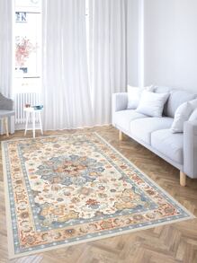 1 tấm thảm trang trí họa tiết hình học - Nhiều màu - Xem 2