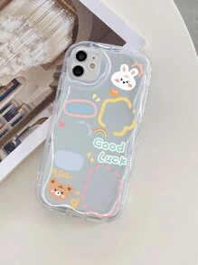 1 Miếng Thỏ & Họa tiết gấu Ốp lưng & bao da điện thoại - Trong sáng - Xem 2