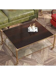 胡桃木紋黏貼紙，適用於櫥櫃的剝離和粘貼木紋牆紙，防水自粘木紋牆紙，可用於檯面、牆面和桌面 - 棕色 - 查看 6