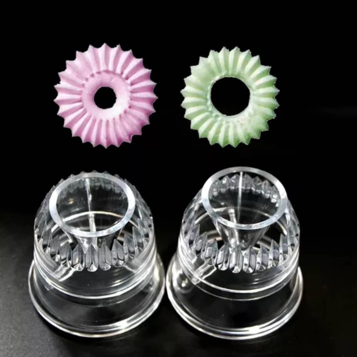 Duya Sultán Policarbonato Para Merengue Paquete Con 2 Pz - transparente - Ver 1