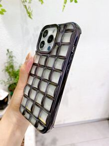 Mạ Làm sạch ốp điện thoại - màu đen - Xem 3