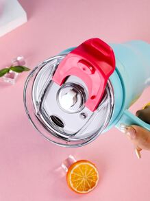 1 个 40 盎司超大吸管杯，隔热，不锈钢，加厚，容量 1.25 升，适合办公室使用