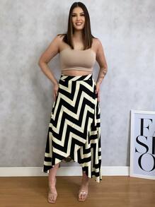Women Skirts - Champagne - View 1