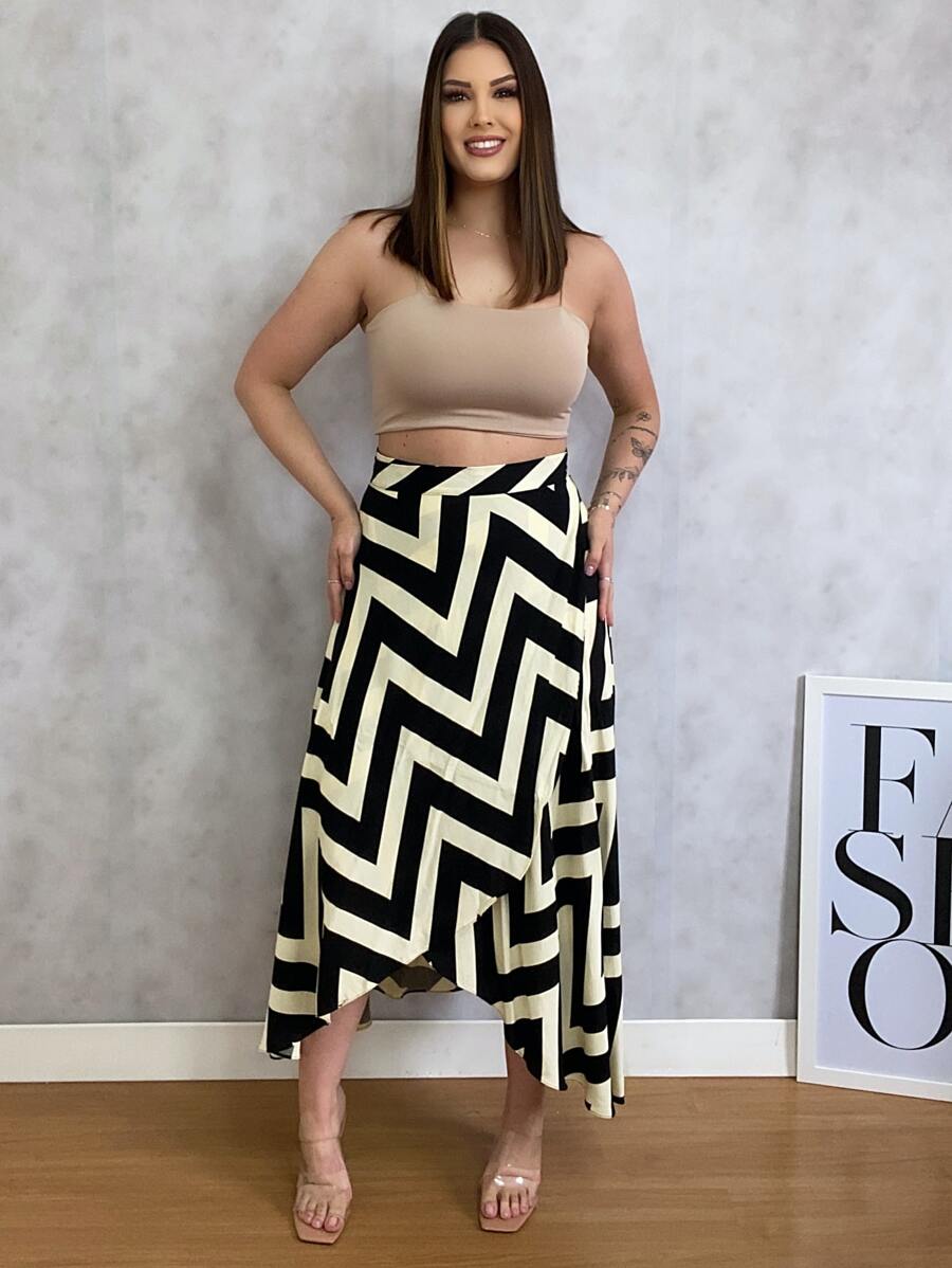 Women Skirts - Champagne - View 1