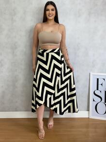 Women Skirts - Champagne - View 2