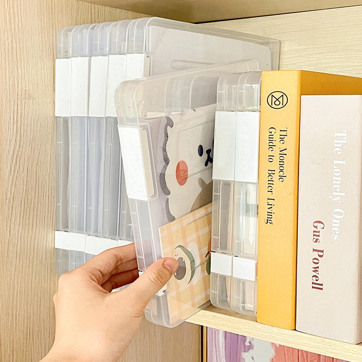 1pc Office Document Storage Box/home Certificate & Credential Storage