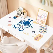 1入組卡通字母人物圖案桌墊,現代桌子墊適用於學校