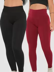 Women Sports Leggings - 彩色 - 查看 1