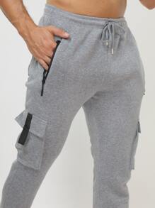Men Sweatpants - Màu Xám nhạt - Xem 5