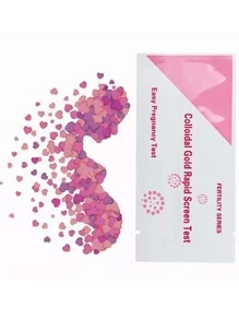 10 Pruebas De Ovulacion Alta Sensibilidad 99% - Rosa - Ver 1