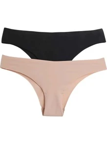 Kit 7 Seamless Panties - Assorted Colors - 彩色 - 查看 2