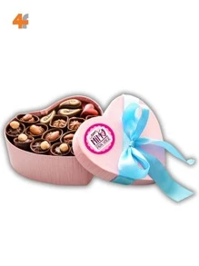 100 Etiquetas Adesivas  - 4 Cm - Cartelas de Adesivos de Recebidos - Um Mino Para Você - Rosa chiclete - Visão 5