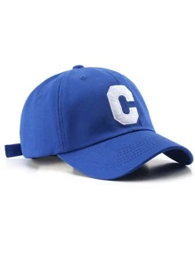 1入組海軍藍棒球帽帶字母C