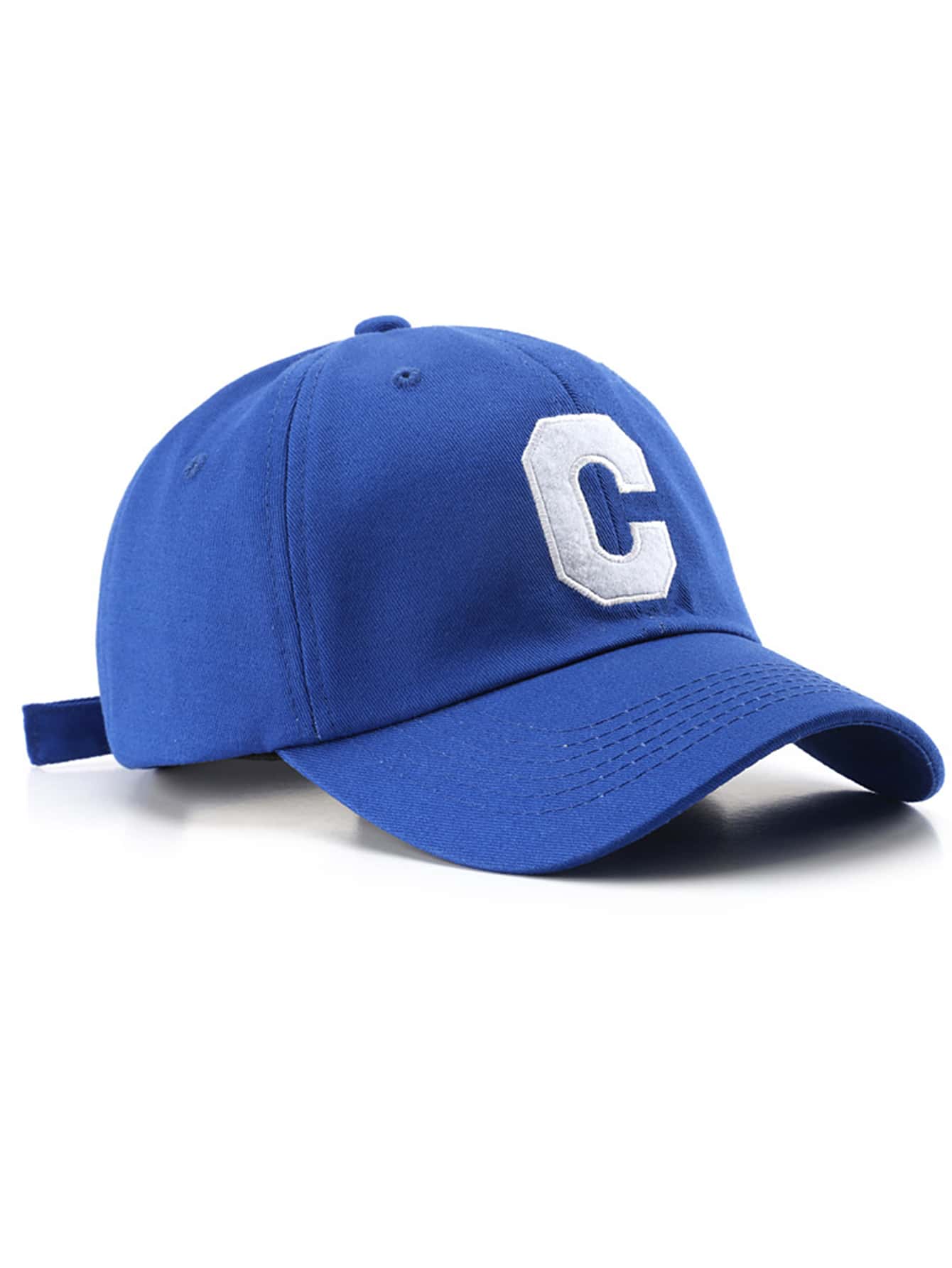 1入組海軍藍棒球帽帶字母C
