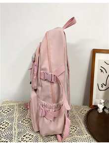 Women Fashion Backpacks - Hồng - Xem 2