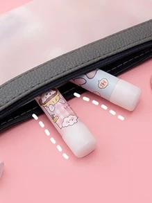 2入組卡通圖形素色口香糖，可愛易於使用學校素色口香糖 - 彩色 - 查看 10