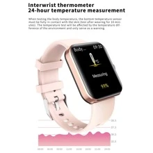 1pc Men Women Smartwatch, F57L Blood Glucose Monitoring Smartwatch Fitness Tracker with Blood Pressure, Blood Oxygen Tracking, Heart Rate Monitor, Calorie Step Counter Non-invasive Blood Glucose Test (Black) - Black - View 7