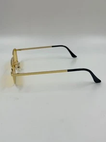 Men Fashion Glasses - 黃色 - 查看 2