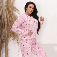 Women Pajama Sets - Rosa Pálido - Ver 5