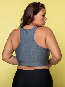 Plus Size Women Tops - Xám - Xem 3
