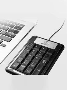 Teclado Numérico TC.07 De Una Mano Usb Para Pc O Laptop ELE-GATE - Negro - Ver 1